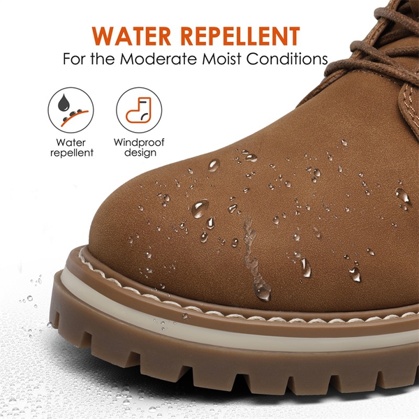 Water Resistance Faux Fur Winter Boots - TAN - 5